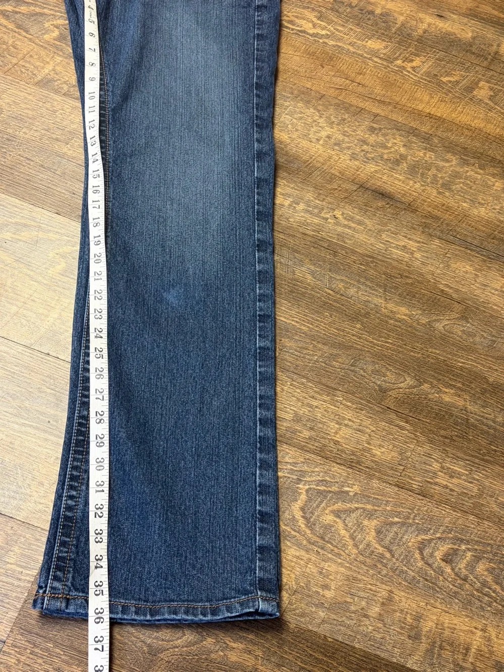 Ariat M5 Straight Fit Straight Leg Jeans Mens 34x36 Blue Denim Rebar